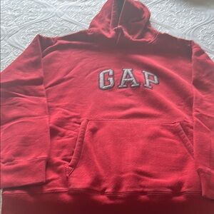 GAP Men's Red Hoodie